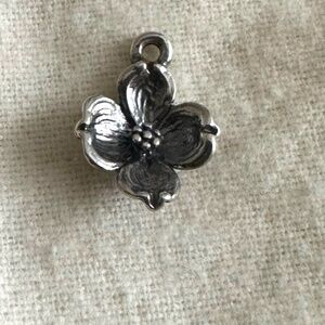 James Avery Dogwood Flower Charm, RETIRED
